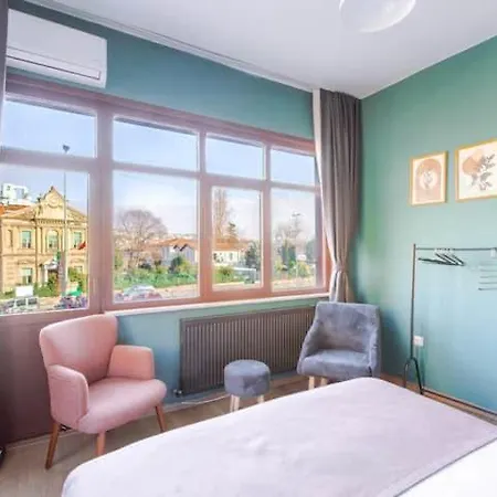 度假居 Waterfront By The Tram - Private Terrace With Dome & Golden Horn View In Fatih