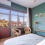 Waterfront By The Tram - Private Terrace With Dome & Golden Horn View In Fatih 別荘 *