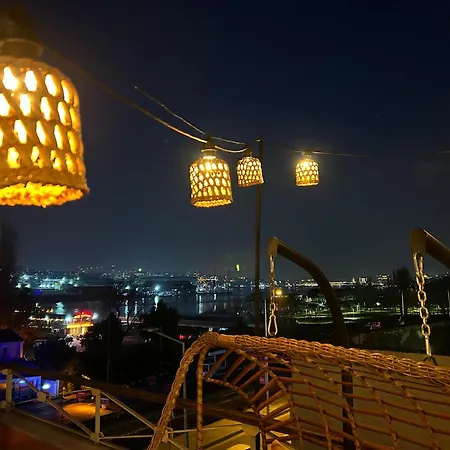 Waterfront By The Tram - Private Terrace With Dome & Golden Horn View In Fatih Istanbul