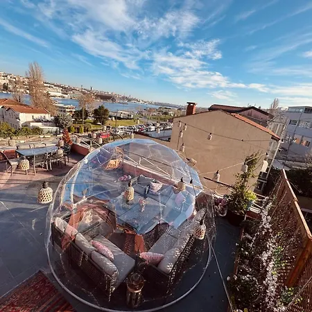 Holiday home Waterfront By The Tram - Private Terrace With Dome & Golden Horn View In Fatih Istanbul