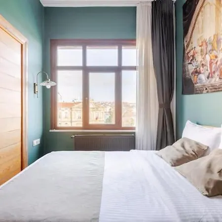 Nyaraló Waterfront By The Tram - Private Terrace With Dome & Golden Horn View In Fatih Isztambul